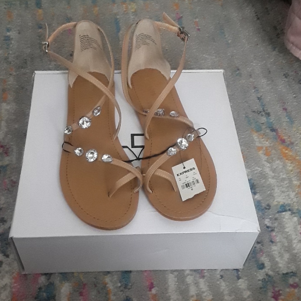 Nude Express Gladiator Sandals